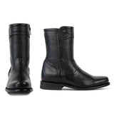 Bota Urbana Enzo en Piel de Venado Negro