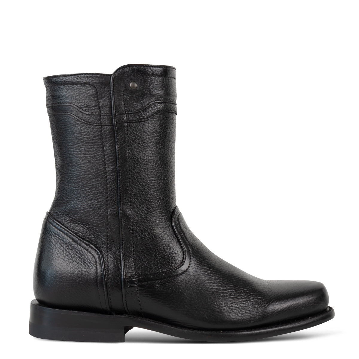 Bota Urbana Enzo en Piel de Venado Negro