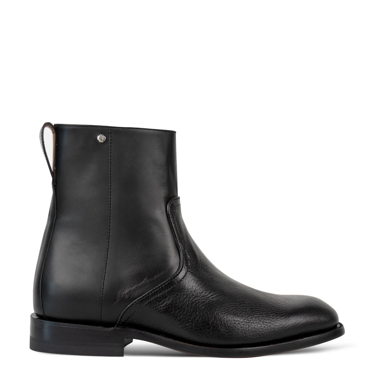 Botin Urbano Andre en Piel de Venado Negro para Hombre Legado