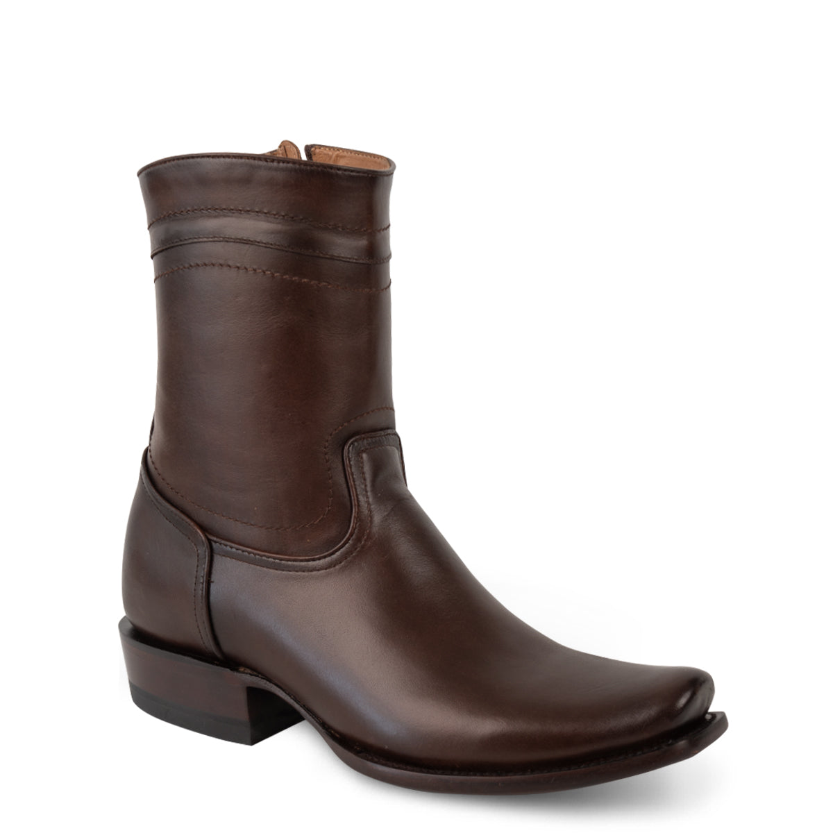 Bota Urbana Antonio en Piel Vacuno Roble Sunset