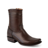 Bota Urbana Antonio en Piel Vacuno Roble Sunset