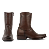 Bota Urbana Antonio en Piel Vacuno Roble Sunset