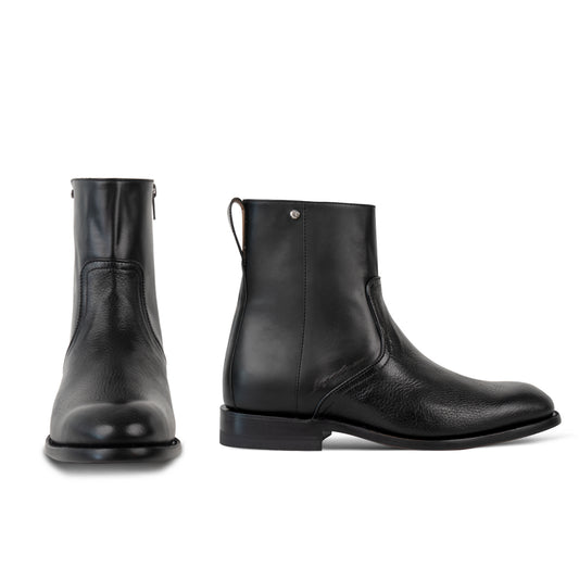 Botin Urbano Andre en Piel de Venado Negro para Hombre Legado