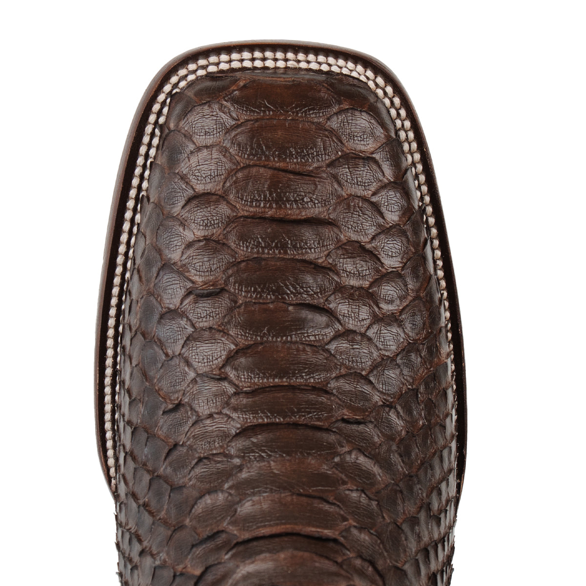 Bota Urbana en Piel Exótica de Pitón Café Plunge Urus