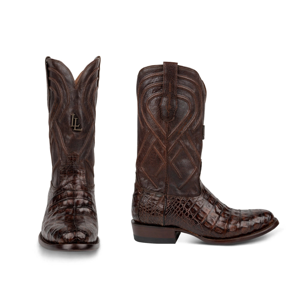 Bota Exótica de Caimán Café Ontario