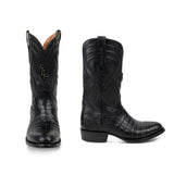 Bota Exótica de Caimán Negro Ontario